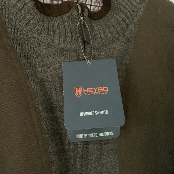 SOLD Heybo wool zip-up cardigan - Picture 6 of 9